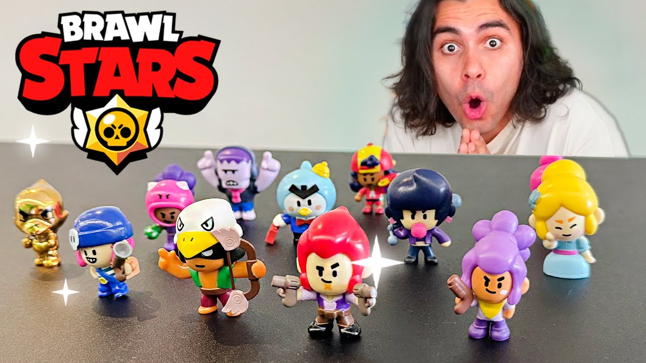 ABRINDO CAIXAS ATÉ COMPLETAR A COLEÇÃO DE MINI FIGURAS DE BRAWL STARS