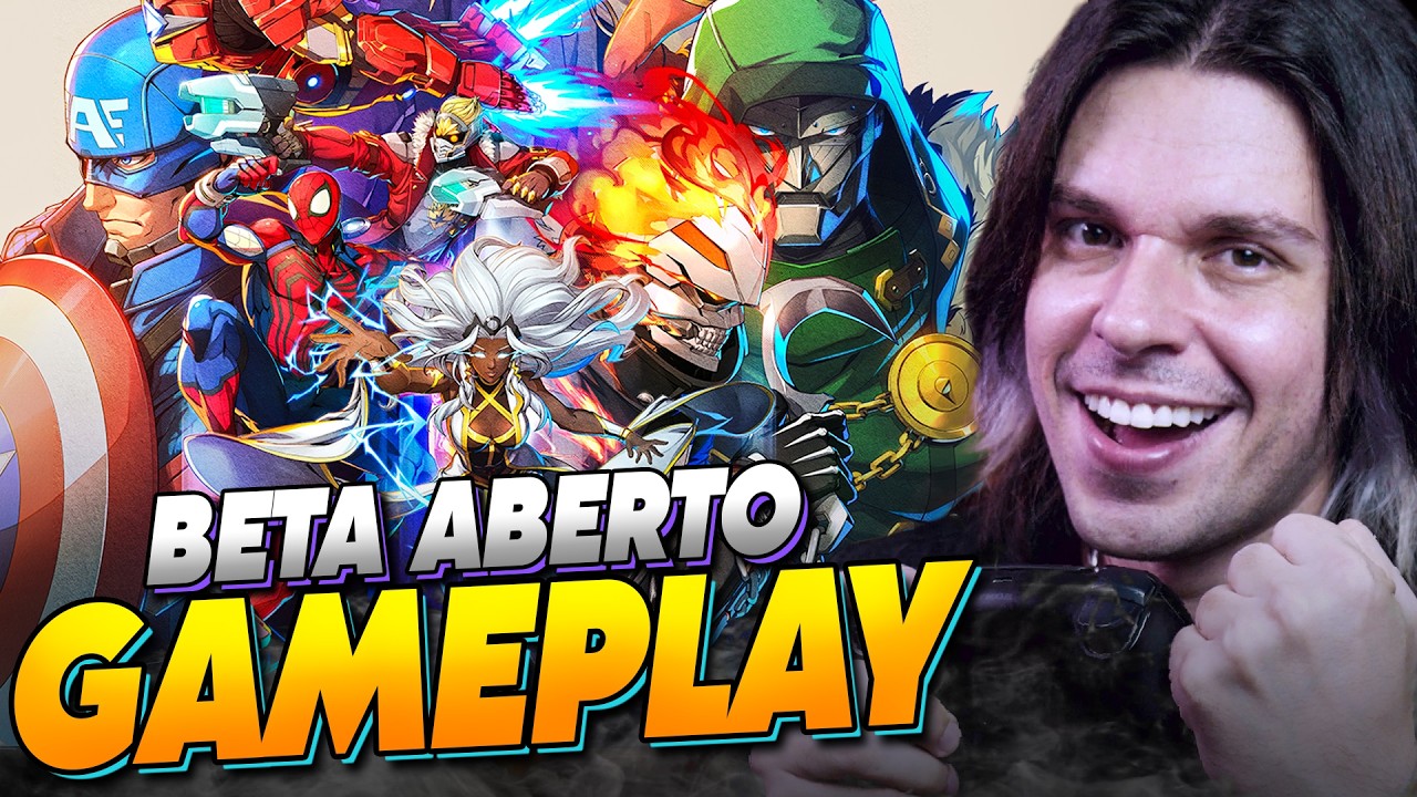 MARVEL TOKON - Gameplay do BETA ABERTO ao vivo!!!