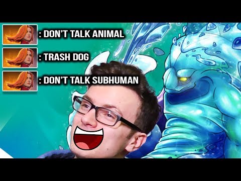 Miracle Morphling VS Trashtalk Enemy Dota 2 7.11