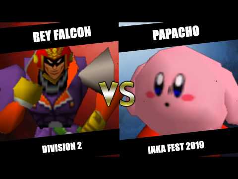 Inka Fest 2019 - Rey Falcon (Falcon) Vs. Papacho (Kirby) SSB64 Division 2