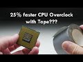 Overclocking The Q6600 CPU With Tape