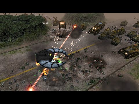 Death Korps of Krieg vs Necrons - Survival - Unification Mod - Warhammer 40K Dawn Of War Soulstorm