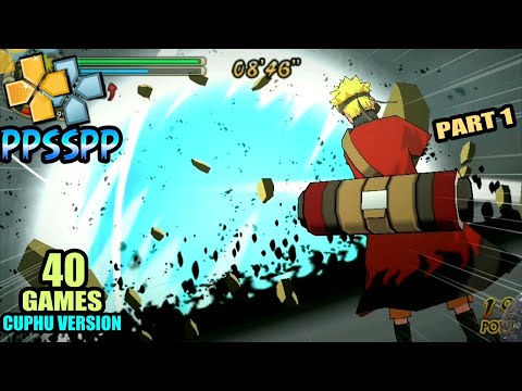 Top 40 Best PSP Games for Android | Part 1/6 | PPSSPP Emulator Video