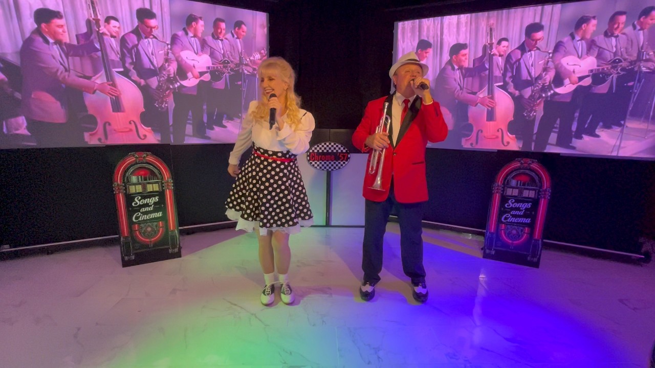 Promotional video thumbnail 2 for Songs & Cinema, Multimedia Screens & Tribute Band, Sinatra, 50s, 60s, Vegas, Casino, 20s Gatsby Band