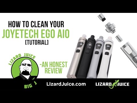 Part of a video titled How To Clean Your Joyetech AIO [Tutorial] - YouTube