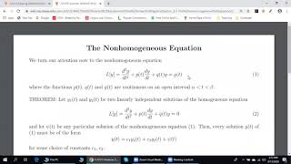 Differential Equations and Linear Algebra - Systems of Linear Equations and Linear Transformations