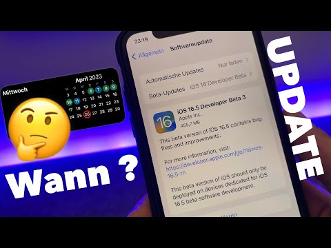 iOS 16.5 BETA 3 ist da -  Wann kommt das Update für ALLE? Was steckt drin? Apple UPDATE News
