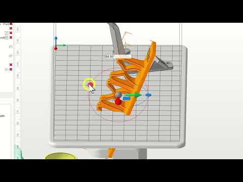 Stratasys Academy | Origin One 3D Printer: Netfabb Walkthrough - Orientating Models for Printing