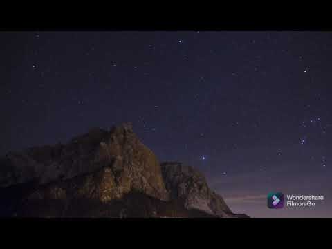 Stars at dark knight Black b/g video and audio [1080 HD] - #WORLD OF NATURE