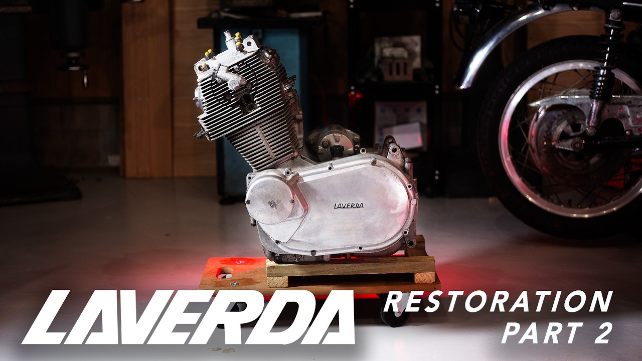 Laverda 750 SF1 Restoration, part 2 - the motor