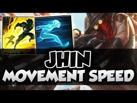 *URF IS BACK* I am 2 fast. JHIN 29 Kills - 1000+ Movement Speed!