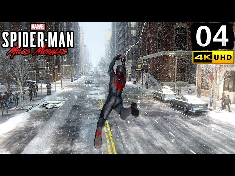 Spider-Man Miles Morales Gameplay Walkthrough Part 4 - PC 4K 60FPS No Commentary