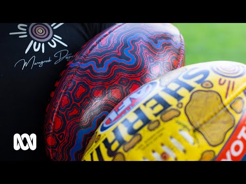 Footy and art come together for the AFL Sir Doug Nicholls Round Sports ABC Australia