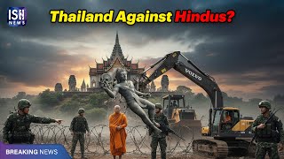 Thailand-Cambodia War: Hindu God Vishnu's Statue Destroyed At Border