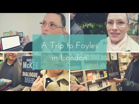 Struggling with Setting the Scene in a Novel + Book Shopping at Foyles in London | BTS Vlog #3