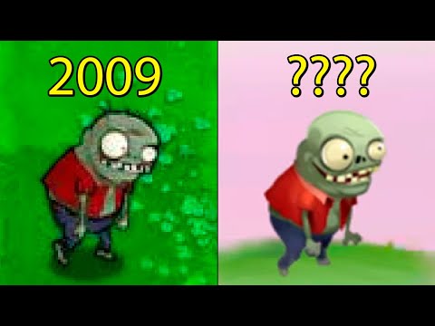 Evolution of IMP Zombie in Plants Vs. Zombies