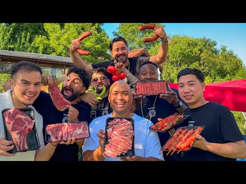 WE BARBECUE IN THE GARDEN WITH Z