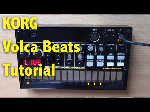 Korg Volca Beats Analog Rhythm Machine 2010s - Black image 6