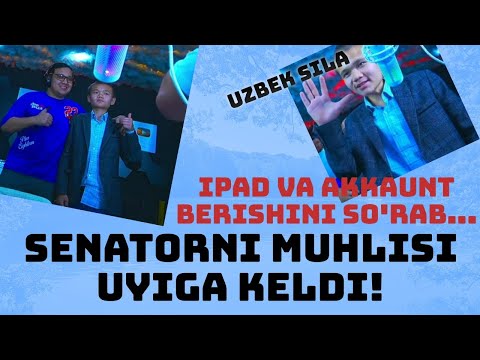 SENATOR muhlisi uyiga keldi! IPAD va AKKAUNT so'rab! SENATOR unga qanday reaksiya bildirdi ko'ramiz.