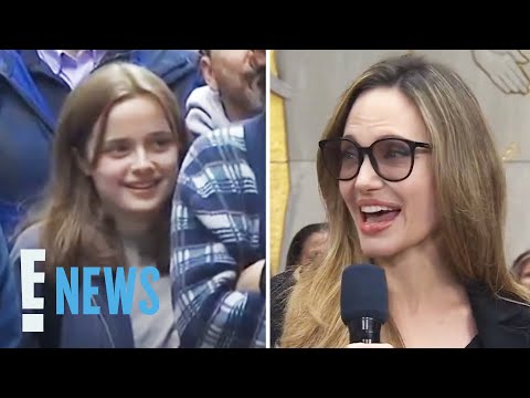 Angelina Jolie & Daughter Vivienne Make RARE "Today" Show Appearance Together | E! News