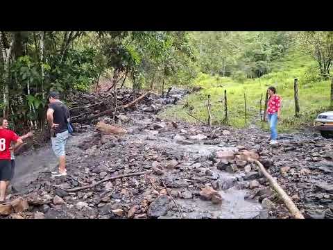 #Casanare #TemporadaInvernal RECETOR Y CHÁMEZA INCOMUNICADOS POR AVENIDA TORRENCIAL EN UN CAÑO