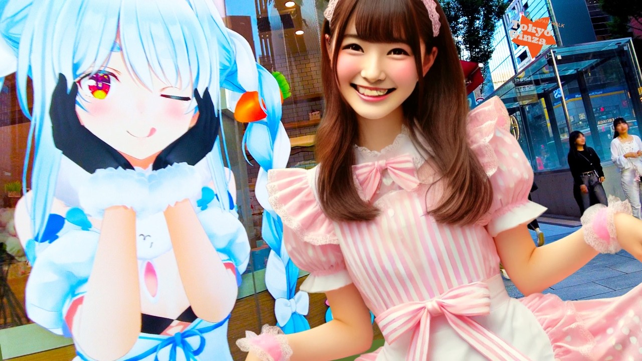 Tokyo Ginza 👍 Colorful Town ♪ 💖 Nonstop 1 hour 4K