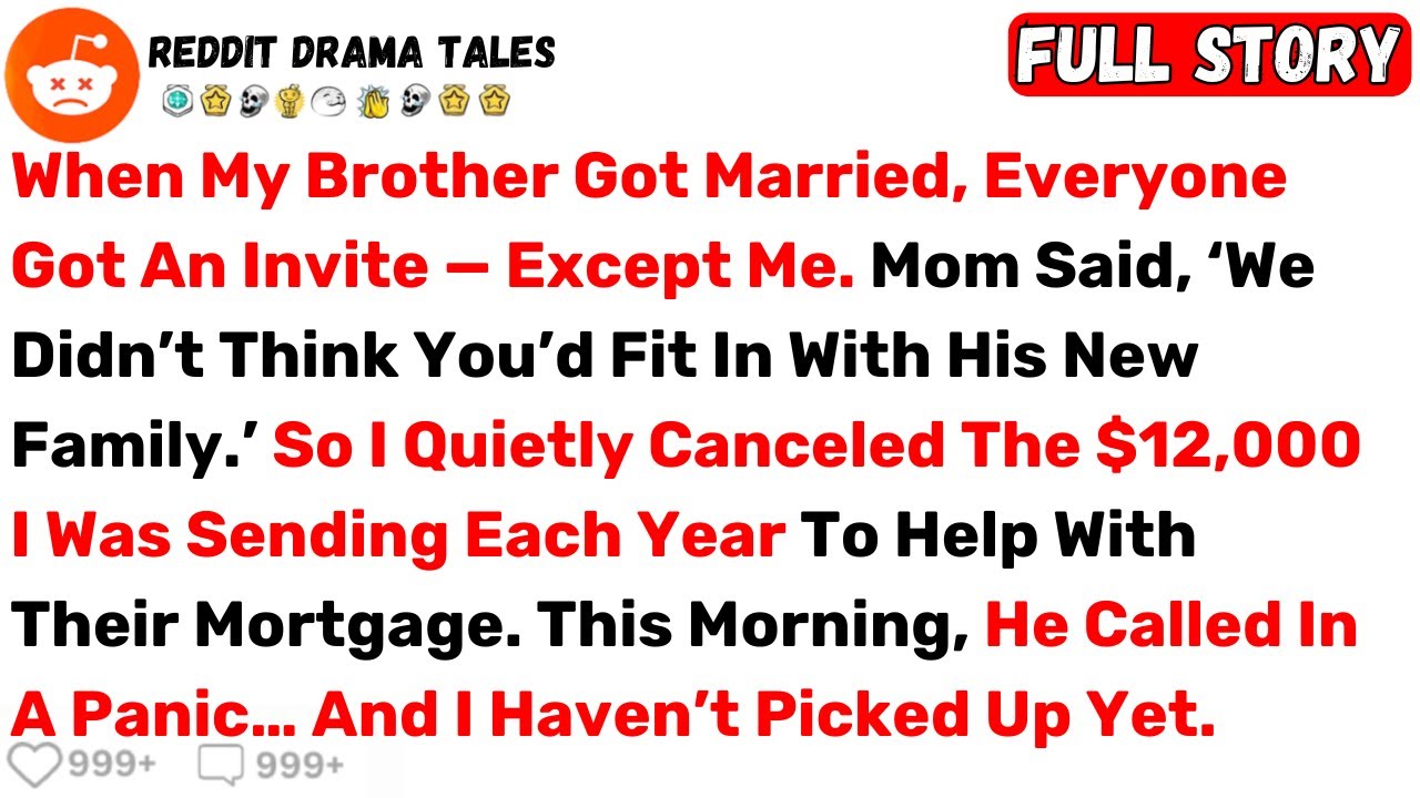 When My Brother Got Married, Everyone Got An Invite — Except Me. Mom Said... - Best Reddit Stories