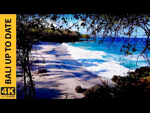 [4K] Beautiful Hidden Beach, Bias Tugel in East Bali, Walking Tour 2021