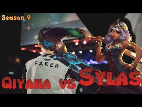 Faker - Qiyana vs Sylas Mid - LoL Season 9 KR Ranked | League of Legends Replays