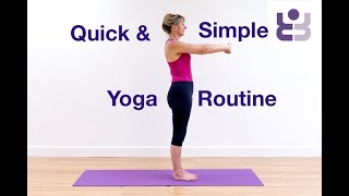 Quick and Simple Yoga for Complete Beginners