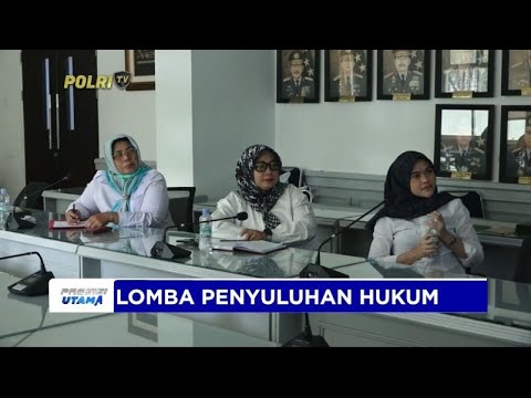 DIVKUM POLRI GELAR LOMBA PENYULUHAN HUKUM