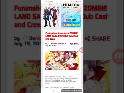 Funimation Announces ZOMBIE LAND SAGA REVENGE Dub Cast and Crew