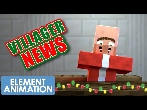 VILLAGER NEWS: CHRISTMAS 2020 (MINECRAFT ANIMATION)