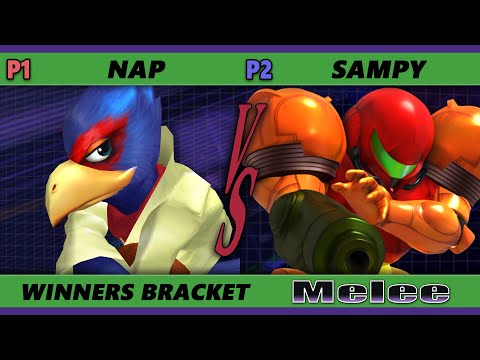 S@X 424 - nap (Falco) Vs. sampy (Samus) Smash Melee - SSBM