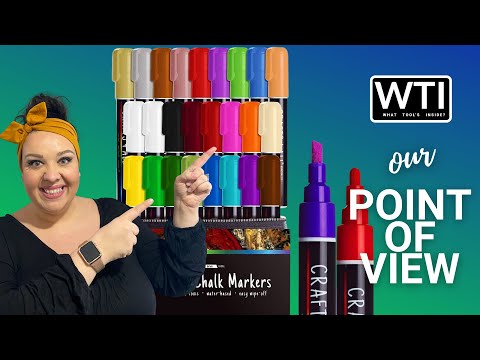 Crafts 4 ALL Chalk Markers - WTI product video review
