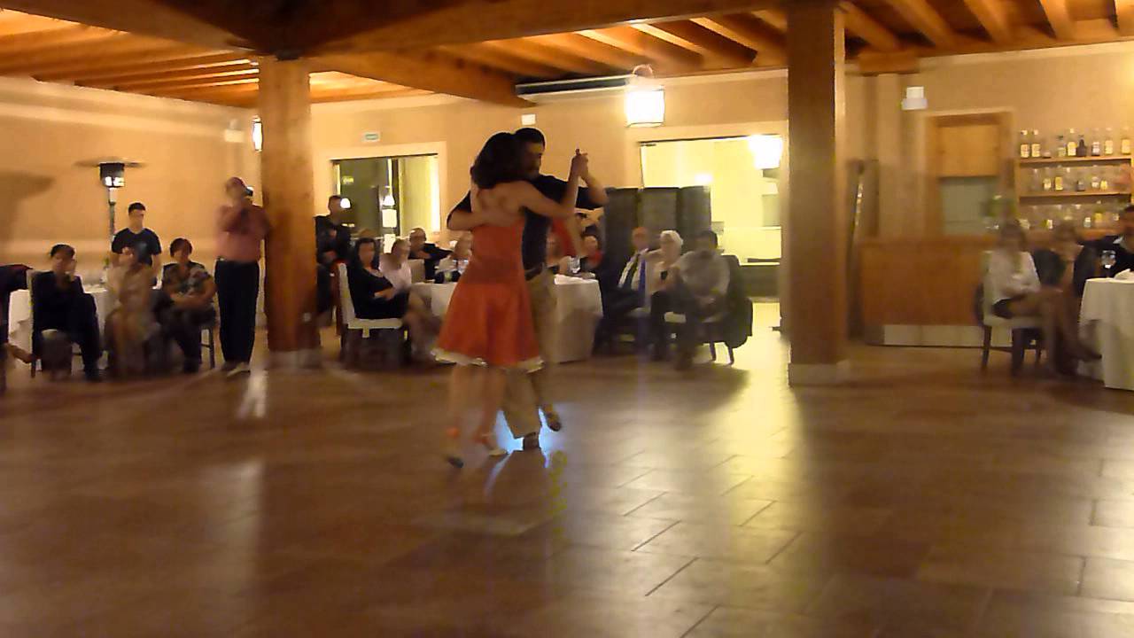 Paula Villarroel y Adrián Luppi  9º aniversario Tanteas Segovia 2013