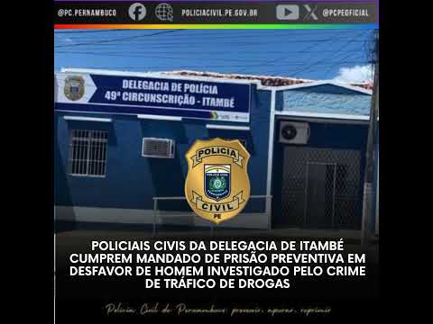 Cumprimento MP TRÁFICO - DP ITAMBÉ