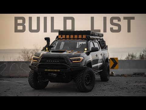 Tacoma Lifestyle 3rd Gen Full Rig Walk Around // Complete Build List