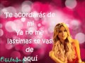 Eiza Gonzalez te acordaras de mi letras 