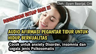 Download lagu AFIRMASI RELAKSASI HIPNOTERAPI  Meningkatkan Kualitas Hidup Anxiety disorder insomnia psikosomatis mp3