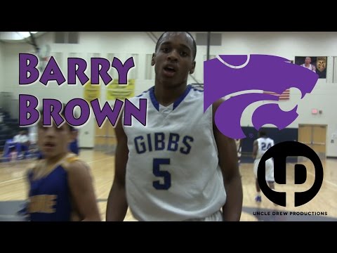 Barry Brown- Official Senior Season Mixtape! Kansas State Guard Makes it Look EASY!