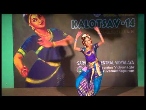 anjali - Kuchipudi - cbse state kalotsav 2014