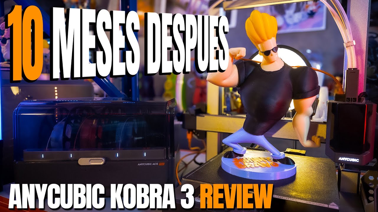 Anycubic Kobra 3 Combo: ¡La verdad tras 10 meses de uso real!