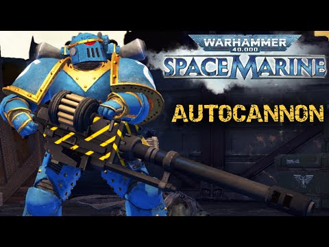 AUTOCANNON GAMEPLAY: Pre-Heresy Ultramarine vs Orks - Warhammer 40K: Space Marine, Augmented Mod