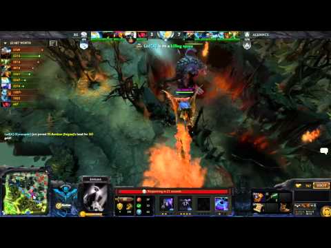 EG vs Alliance, 1/3