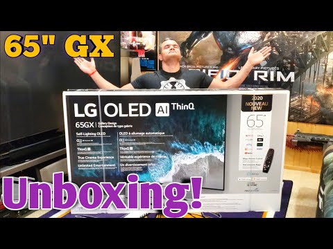 External Review Video U3qIk8cxlFA for LG GX OLED 4K TV with Gallery Design