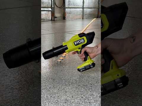 100 Candles vs. 5 RYOBI Blowers 🕯️