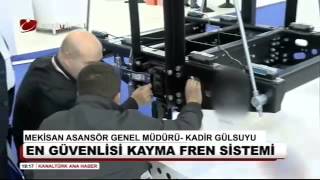 preview picture of video 'Mekisan Asansör - Kanal Türk Röportajı'