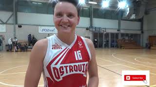 Katarzyna Motyl to serce i mózg Ostrovii. Nawet na jednej zdrowej nodze dzielnie walczyła w Poznaniu