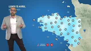 Illustration de l'actualité La météo de votre lundi 15 avril 2024